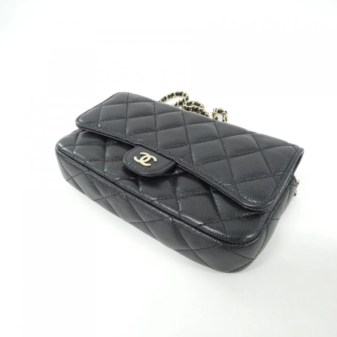 CHANEL Timeless Classic AP2096 Wallet Grained Calfskin Black Grained Calfskin Rank A - Thumbnail 3