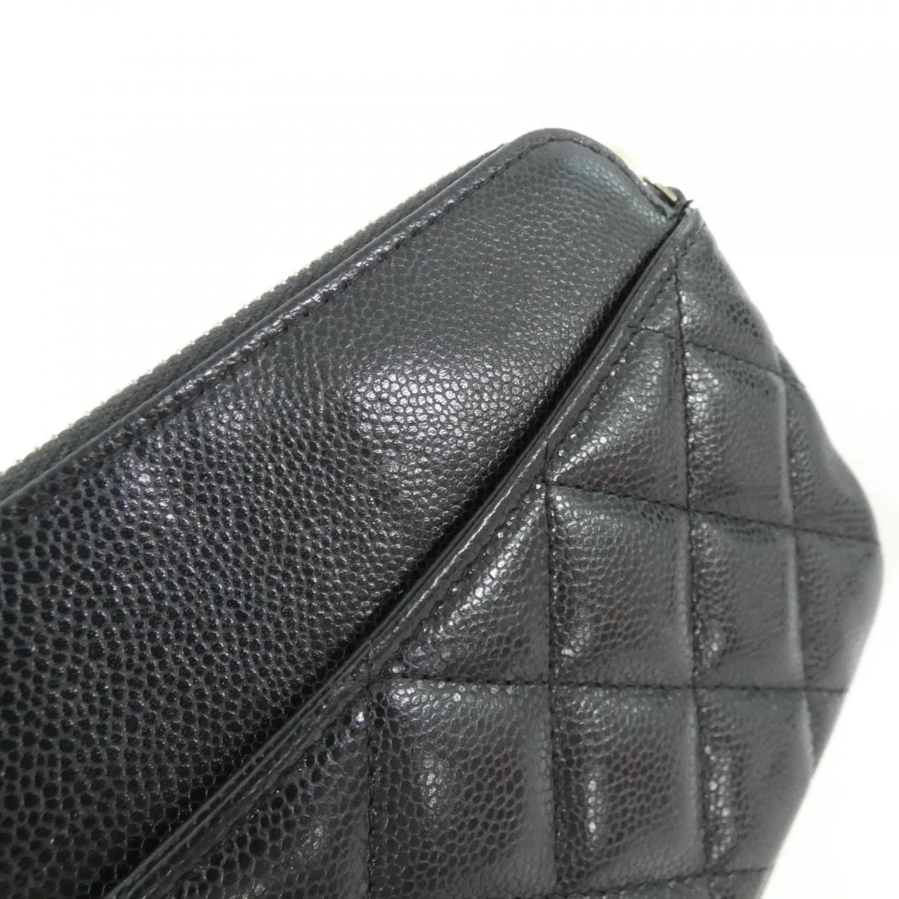 CHANEL Timeless Classic AP2096 Wallet Grained Calfskin Black Grained Calfskin Rank A - Thumbnail 5
