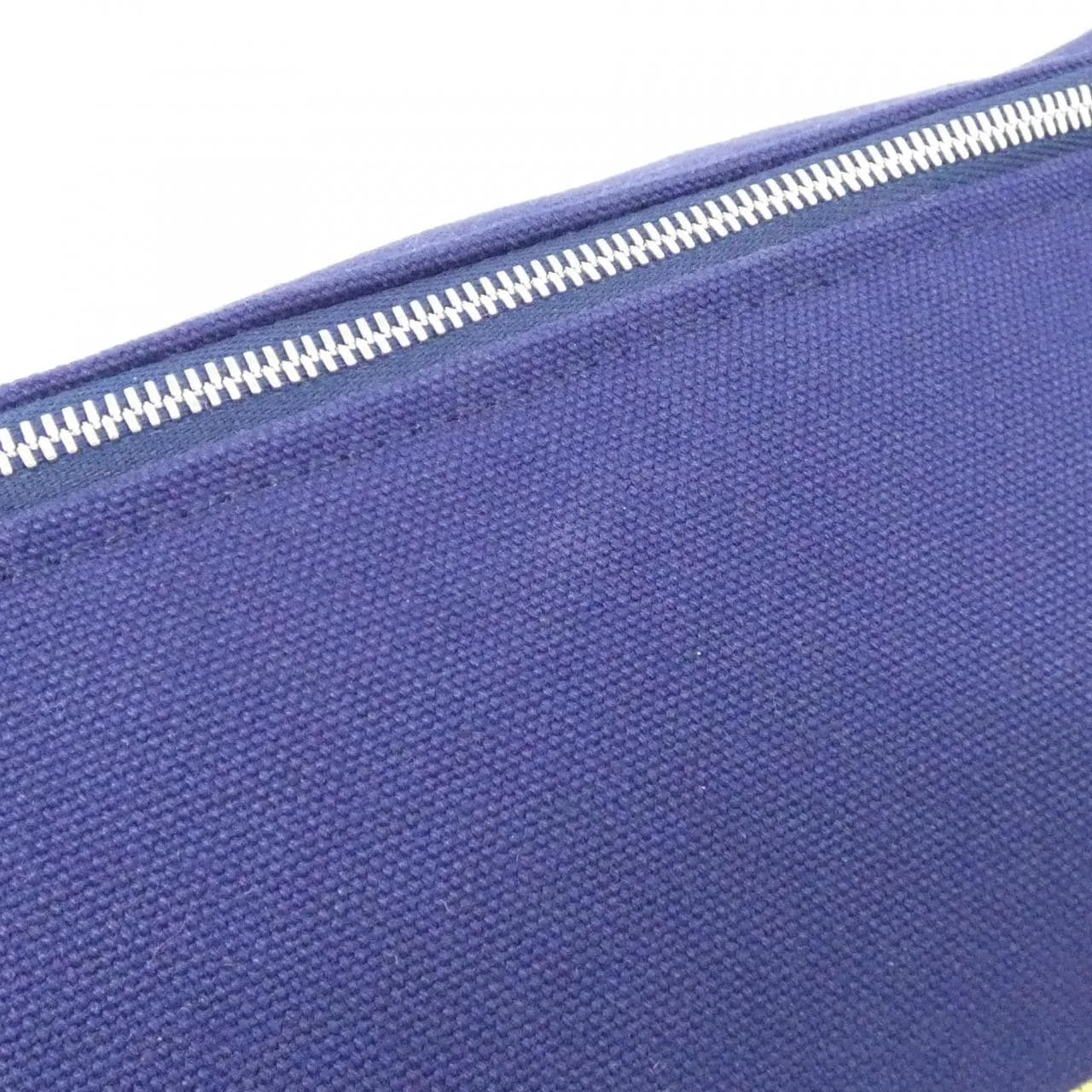 HERMES 104346M Pouch Canvas Black Canvas Rank A - Thumbnail 4