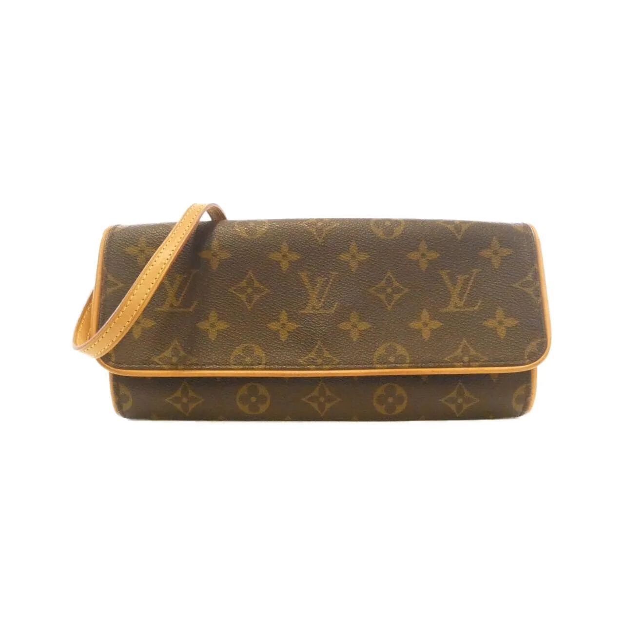 LOUIS VUITTON Pochette M51852 Shoulder Monogram Black