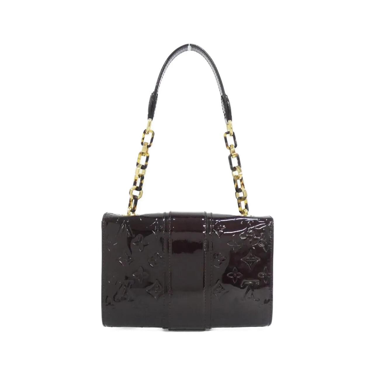 LOUIS VUITTON Avenue M91279 Shoulder Vernis Black Vernis Rank A - Thumbnail 2