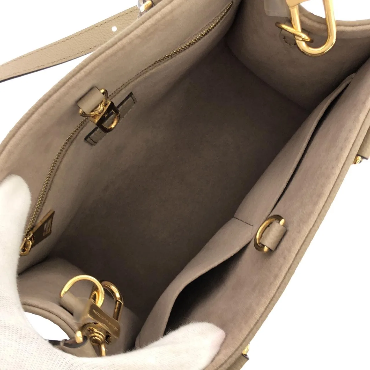 LOUIS VUITTON OnTheGo M45779 Handbag Monogram Black Monogram Rank A - Thumbnail 7