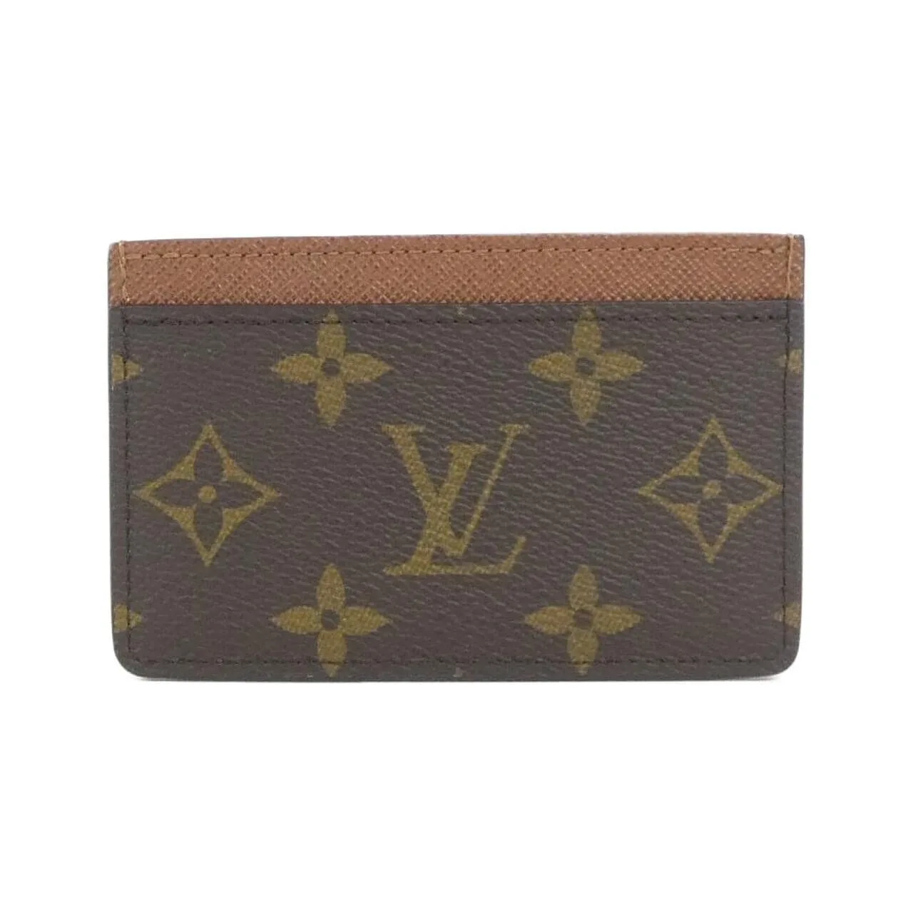 LOUIS VUITTON P00231 卡片套 Monogram 黑色 Monogram 中古品A - 縮圖 2
