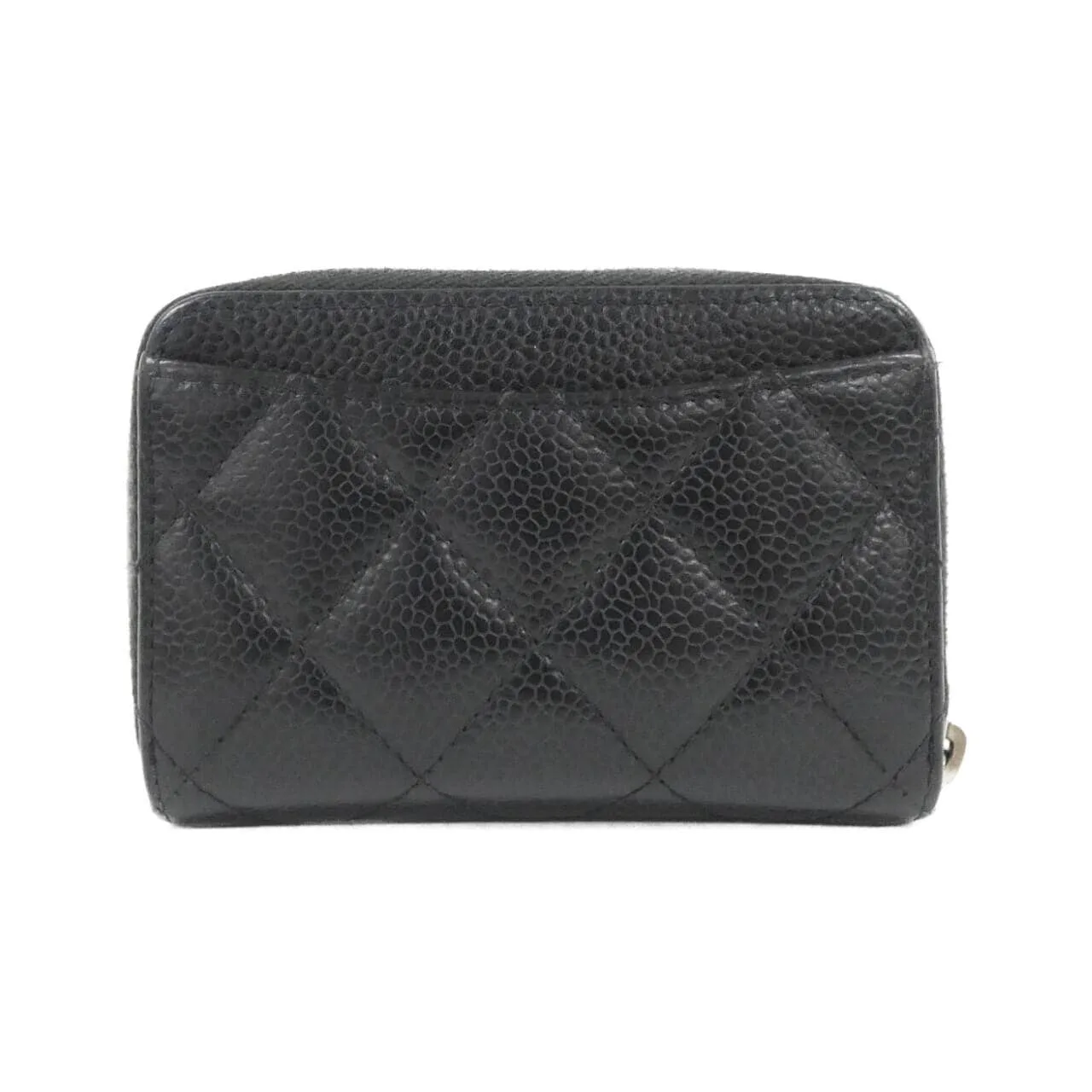 CHANEL Timeless Classic AP0216 Coin Case Grained Calfskin Black Grained Calfskin Rank B - Thumbnail 2