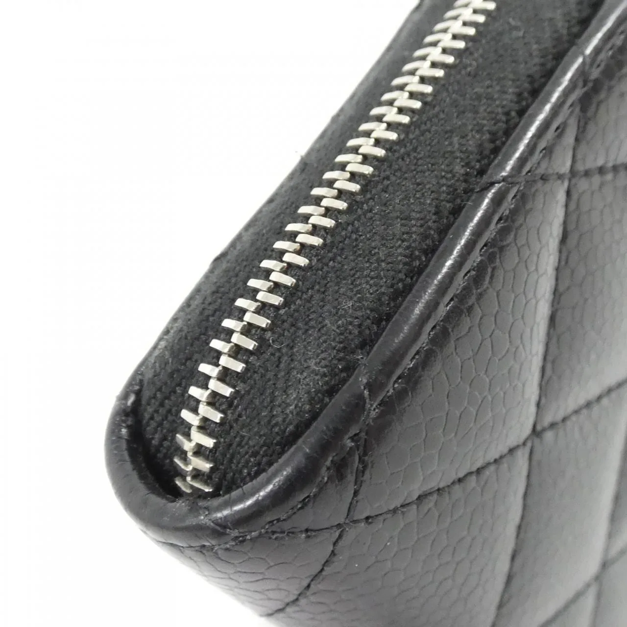 CHANEL Timeless Classic AP0216 Coin Case Grained Calfskin Black Grained Calfskin Rank B - Thumbnail 4