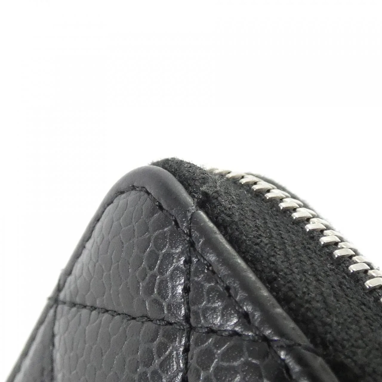 CHANEL Timeless Classic AP0216 Coin Case Grained Calfskin Black Grained Calfskin Rank B - Thumbnail 5
