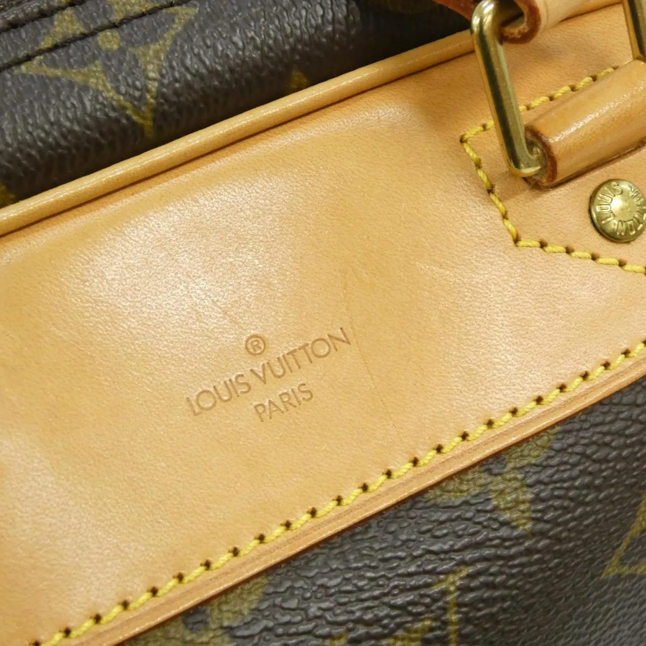 LOUIS VUITTON M41450 Handbag Monogram Black Monogram Rank A - Thumbnail 5