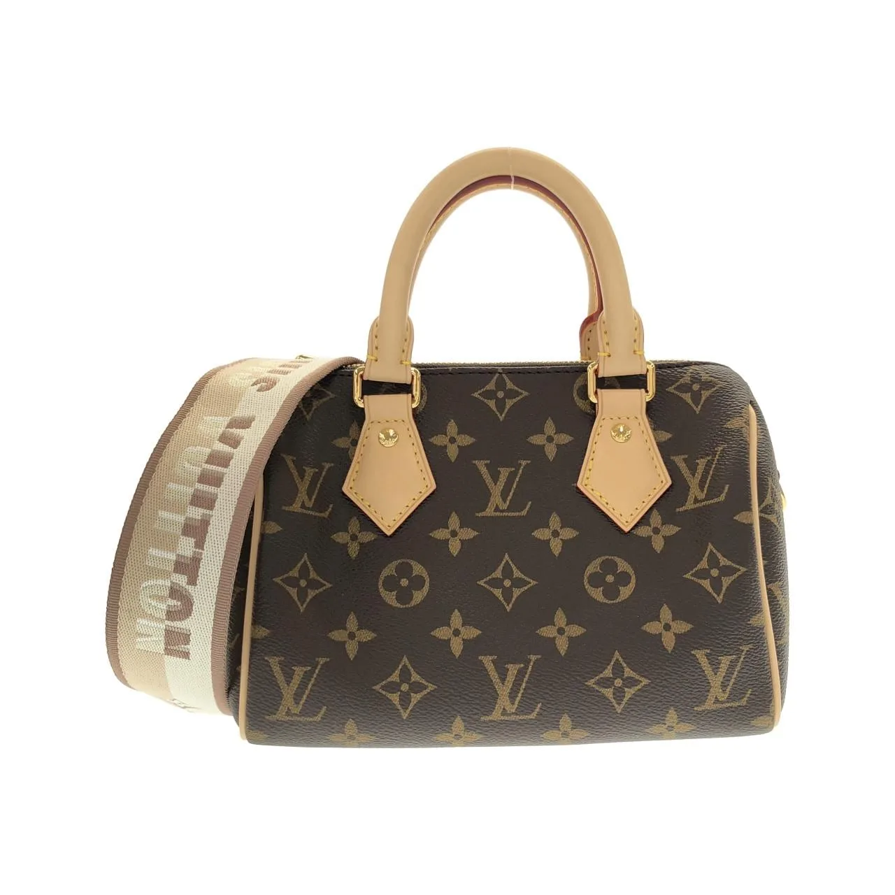 LOUIS VUITTON Speedy M46222 Boston Monogram Beige