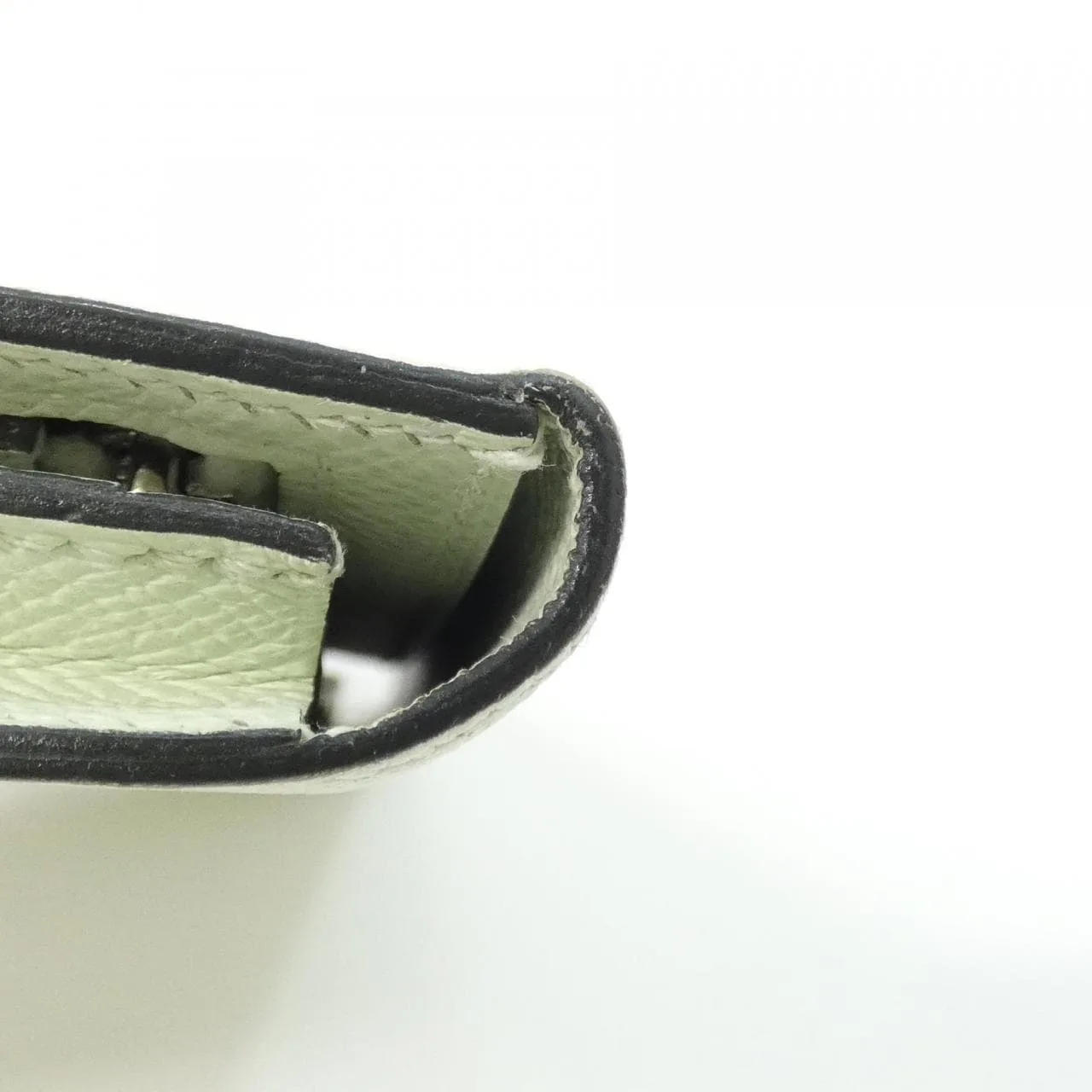 HERMES 039785CK Wallet Epsom Black Epsom Leather Rank A - Thumbnail 4
