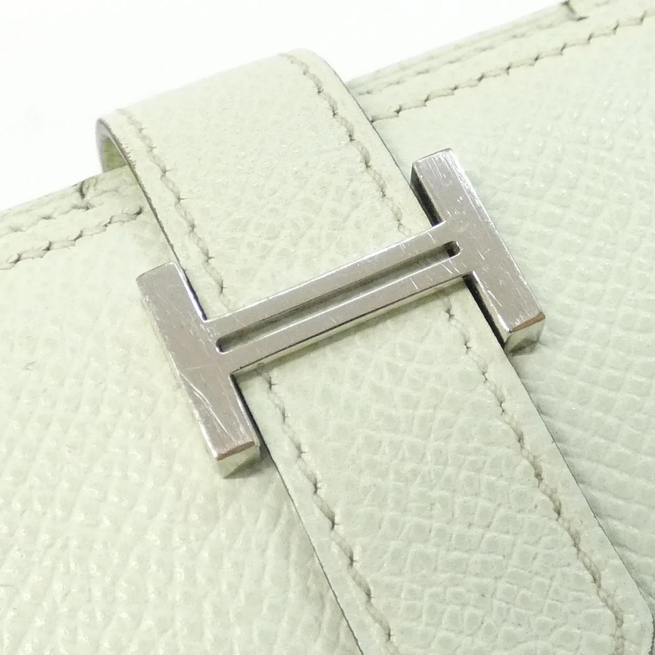 HERMES 039785CK Wallet Epsom Black Epsom Leather Rank A - Thumbnail 6