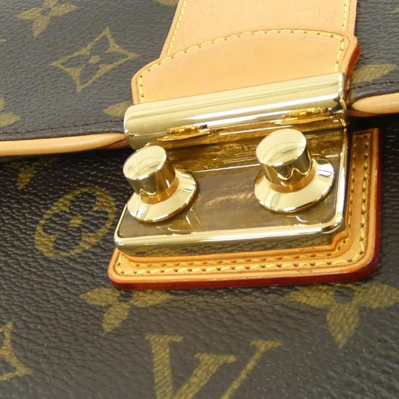 LOUIS VUITTON M42427 Handbag Monogram Black Monogram Rank A - Thumbnail 5