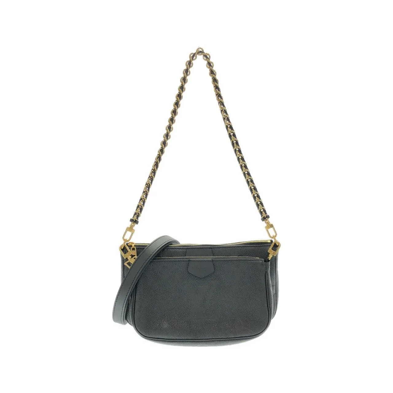 LOUIS VUITTON Pochette M80399 Shoulder Monogram Black