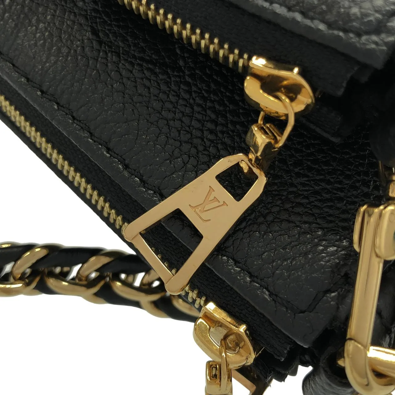 LOUIS VUITTON Pochette M80399 Shoulder Monogram Black Monogram Rank A - Thumbnail 4