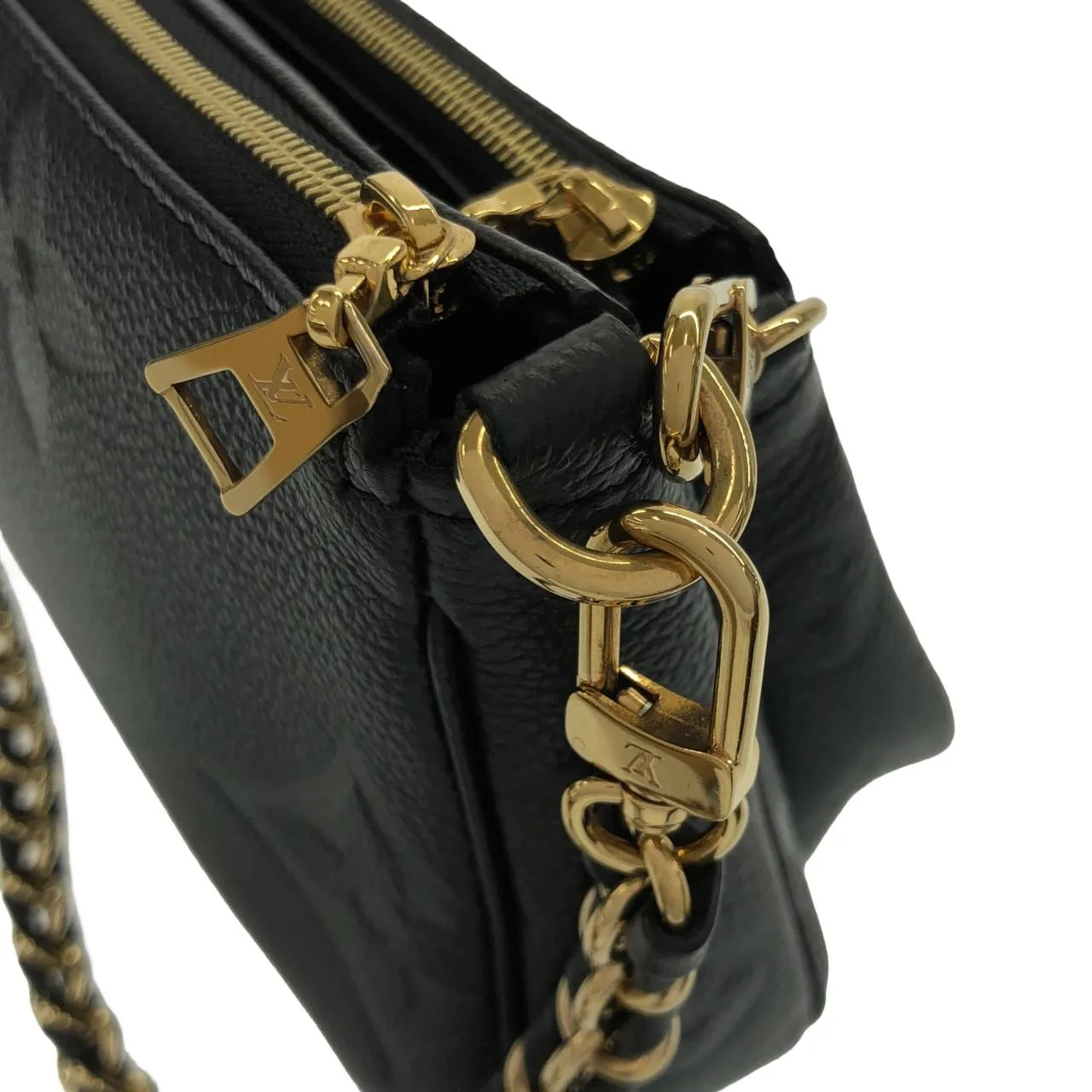 LOUIS VUITTON Pochette M80399 Shoulder Monogram Black Monogram Rank A - Thumbnail 5