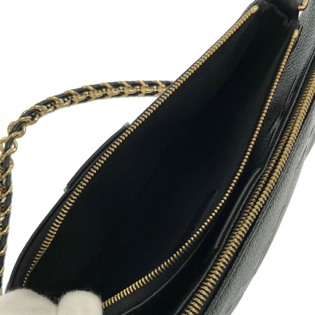 LOUIS VUITTON Pochette M80399 Shoulder Monogram Black Monogram Rank A - Thumbnail 8