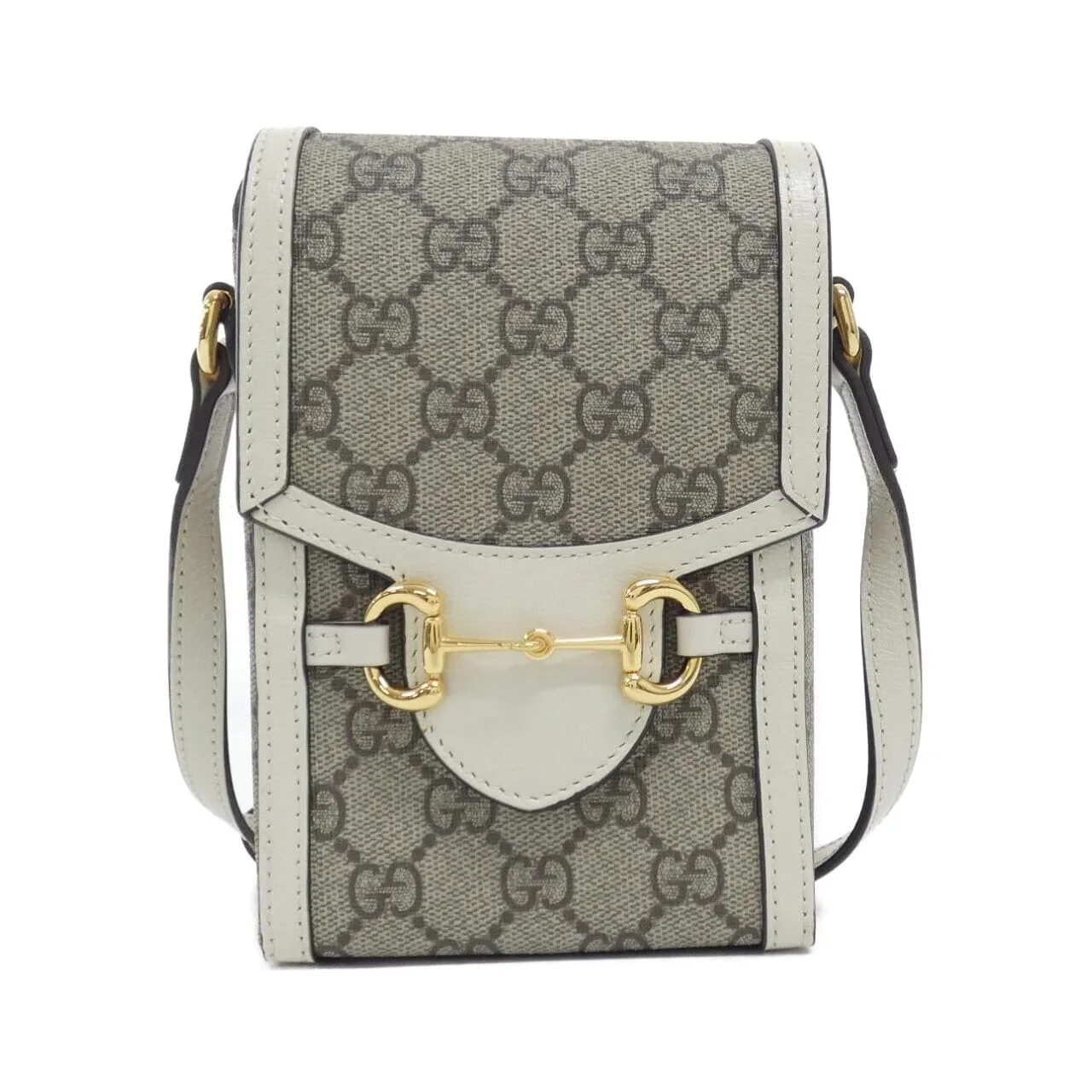 GUCCI Horsebit 1955 625615 92TCG 肩背包 帆布 Black