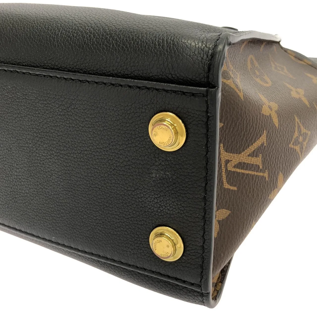 LOUIS VUITTON M57728 Handbag Canvas Black Canvas Rank A - Thumbnail 3