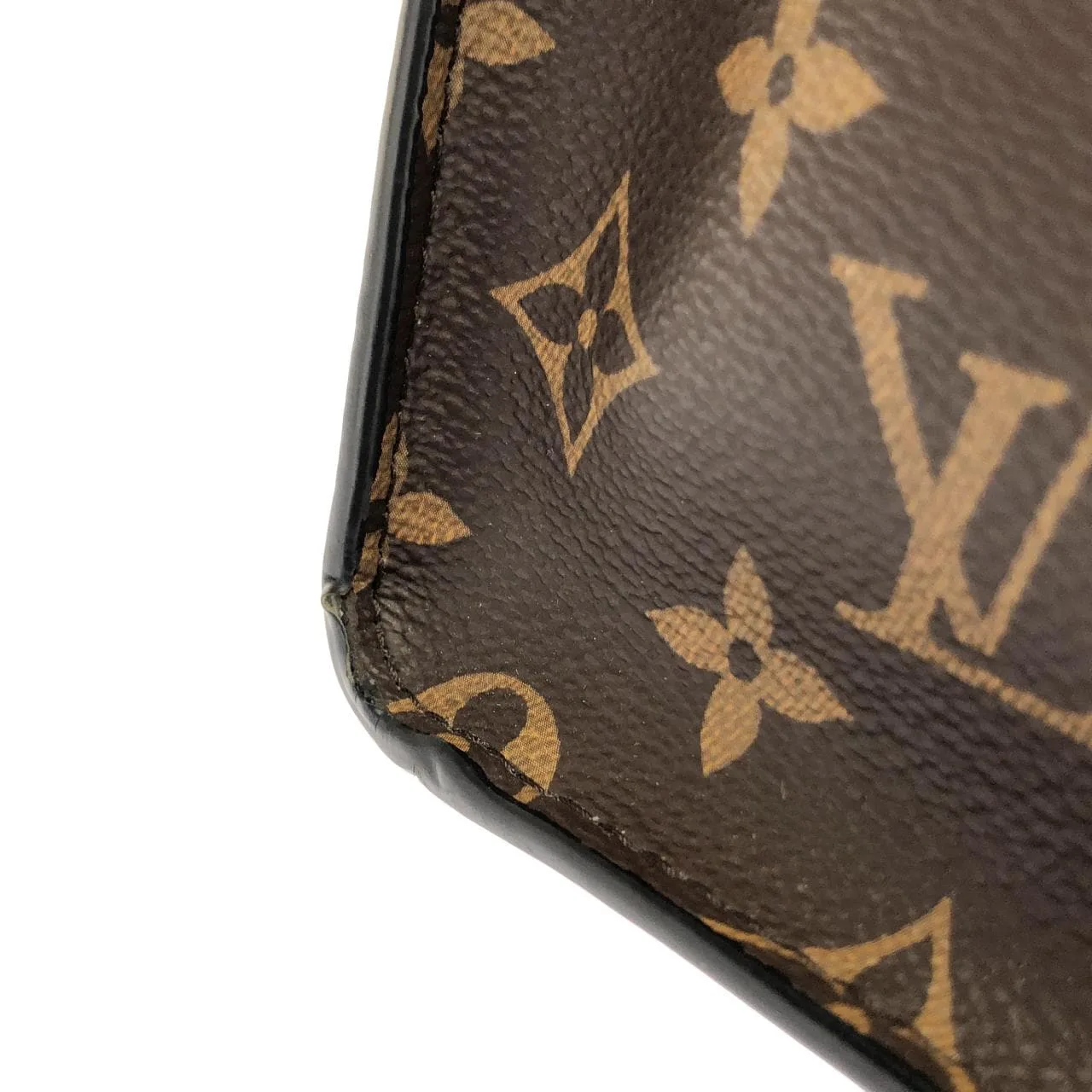 LOUIS VUITTON M57728 Handbag Canvas Black Canvas Rank A - Thumbnail 4