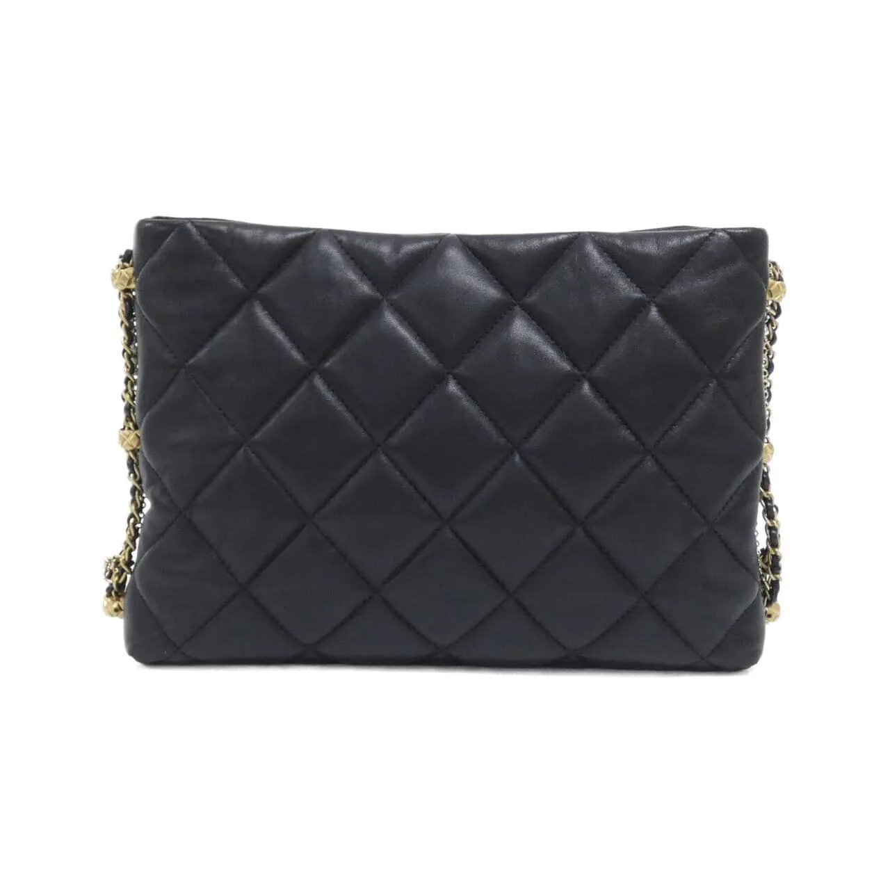 CHANEL AS2666 Shoulder Lambskin Black Lambskin Rank A - Thumbnail 2