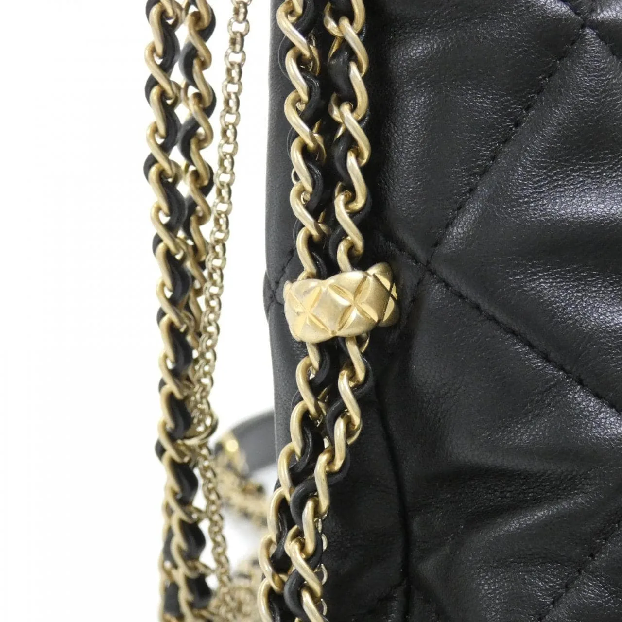CHANEL AS2666 Shoulder Lambskin Black Lambskin Rank A - Thumbnail 6