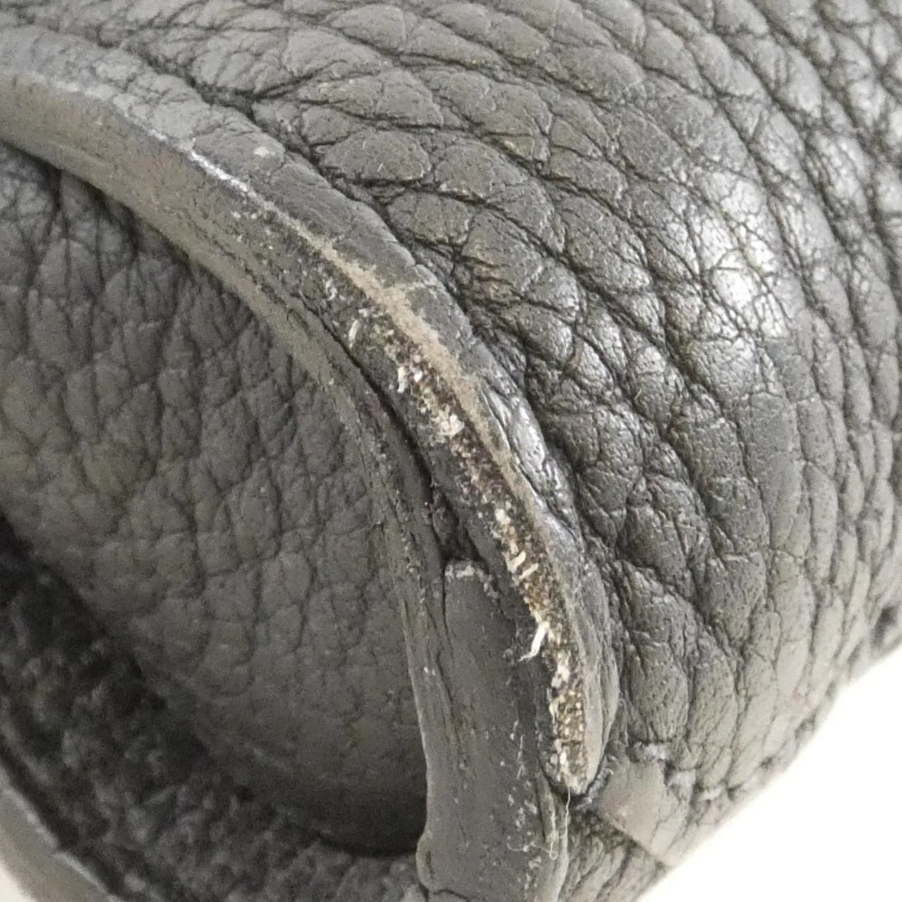 HERMES 076577CK 手提包 黑色 中古品B - 縮圖 4