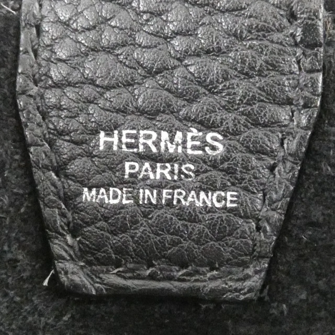 HERMES 076577CK 手提包 黑色 中古品B - 縮圖 10