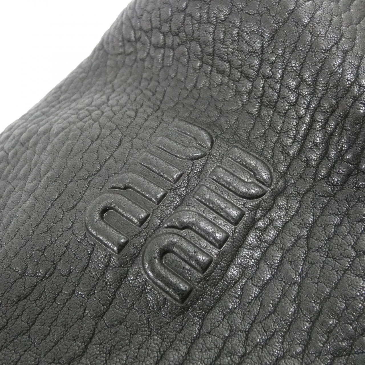MIU MIU 5BC191 肩背包 黑色 中古品A - 縮圖 4