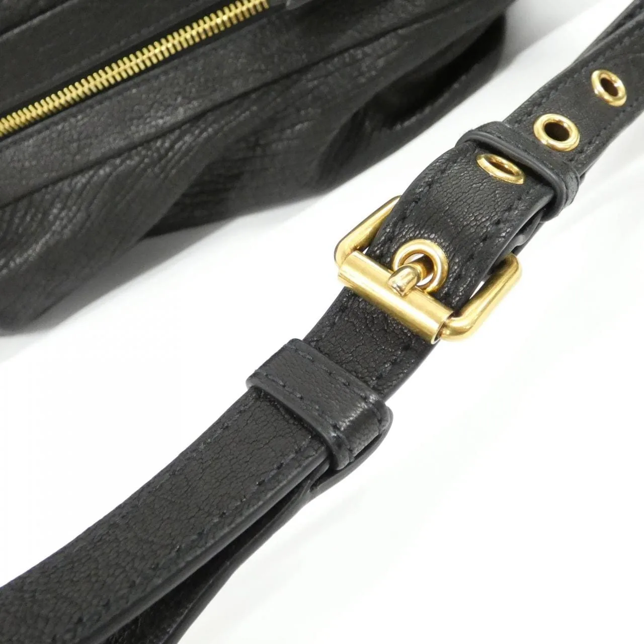 MIU MIU 5BC191 肩背包 黑色 中古品A - 縮圖 6