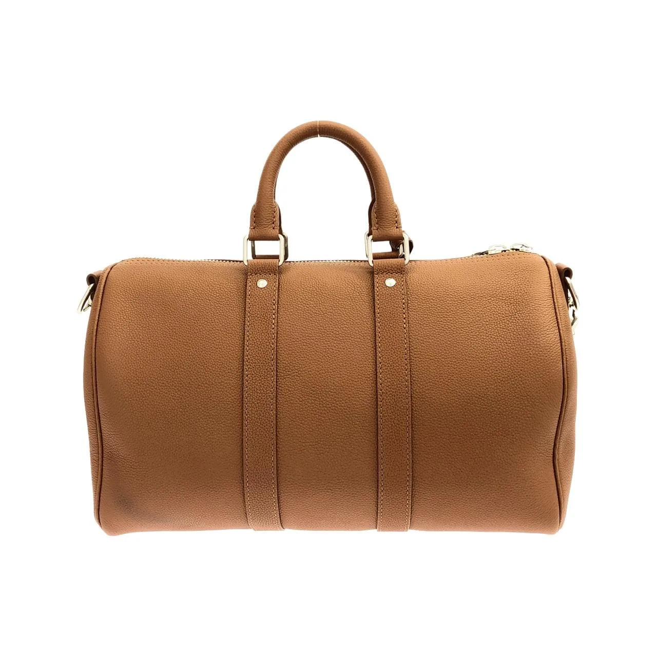 LOUIS VUITTON Keepall M25980 波士頓包 羊皮 黑色 羊皮 中古品A - 縮圖 2