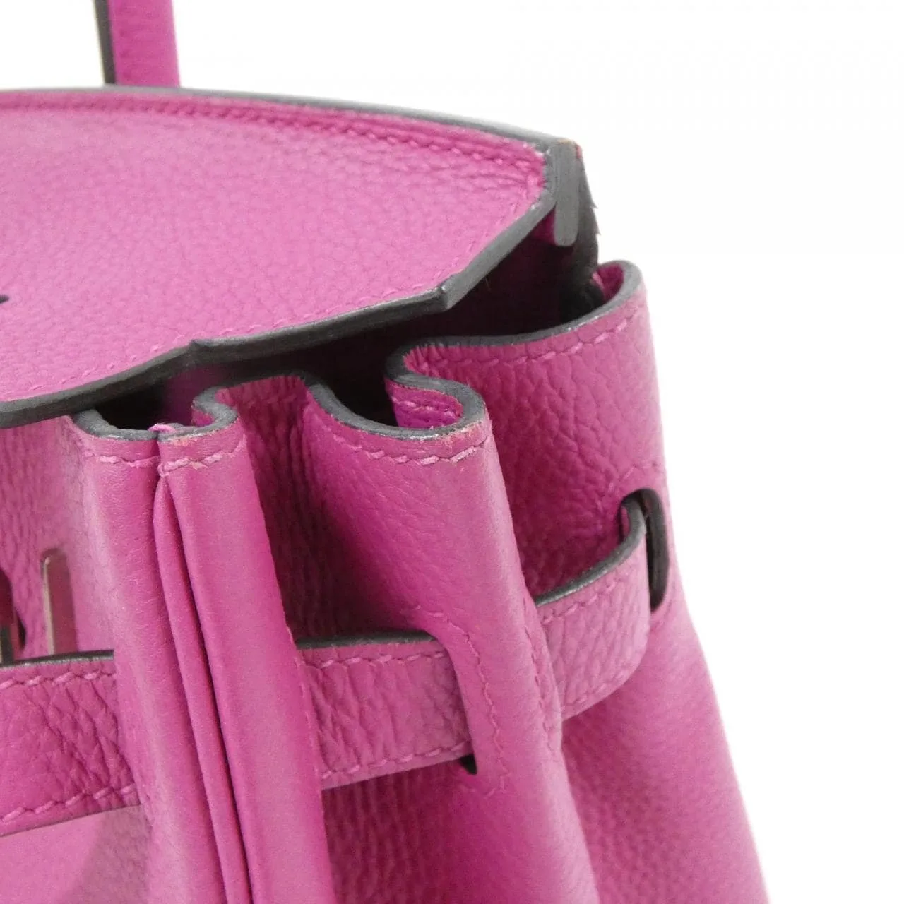 HERMES Birkin 030520CK Handbag Togo 紫色 Togo 牛皮 中古品A - 縮圖 6