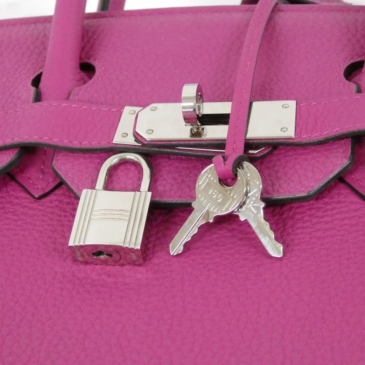 HERMES Birkin 030520CK Handbag Togo 紫色 Togo 牛皮 中古品A - 縮圖 8