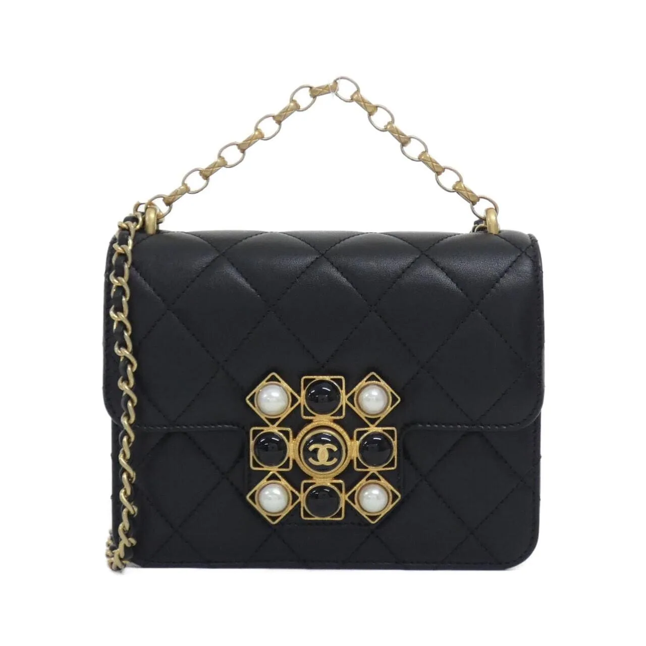 CHANEL Chanel 19 AS1889 手提包 Black