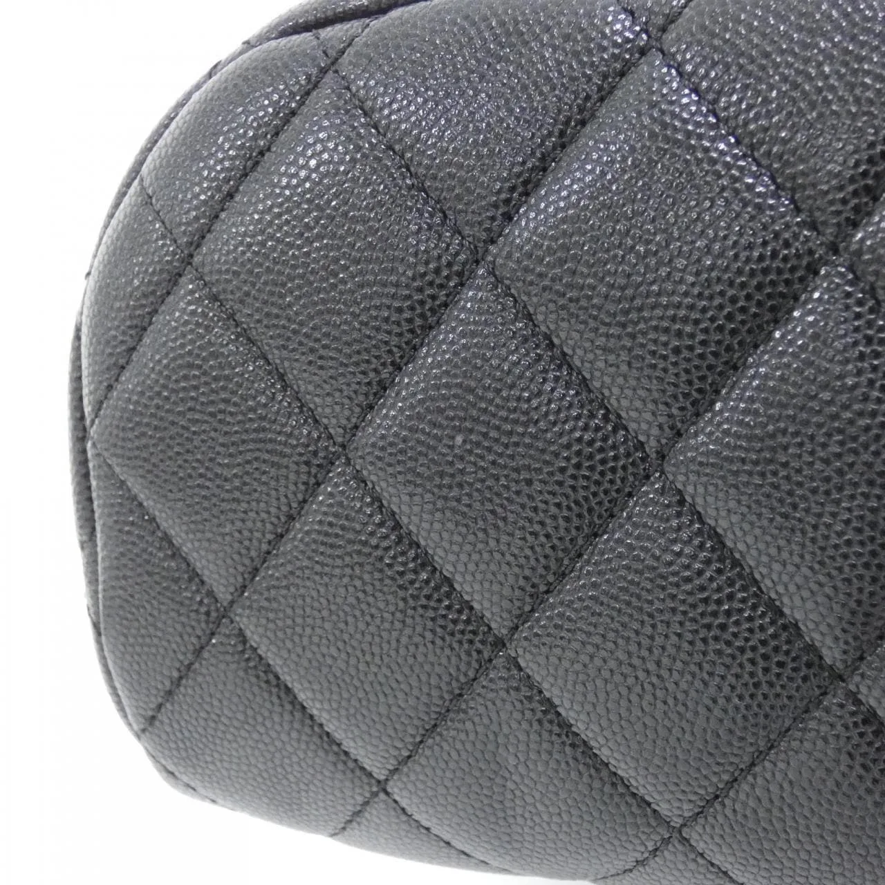 CHANEL AS4059 Backpack Grained Calfskin 黑色 荔枝紋牛皮 中古品A - 縮圖 3