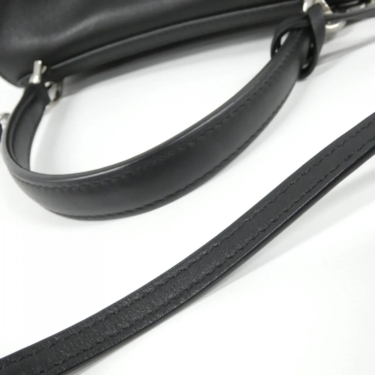 BALENCIAGA Rodeo 795456 2AA4U Handbag Black Rank A - Thumbnail 8