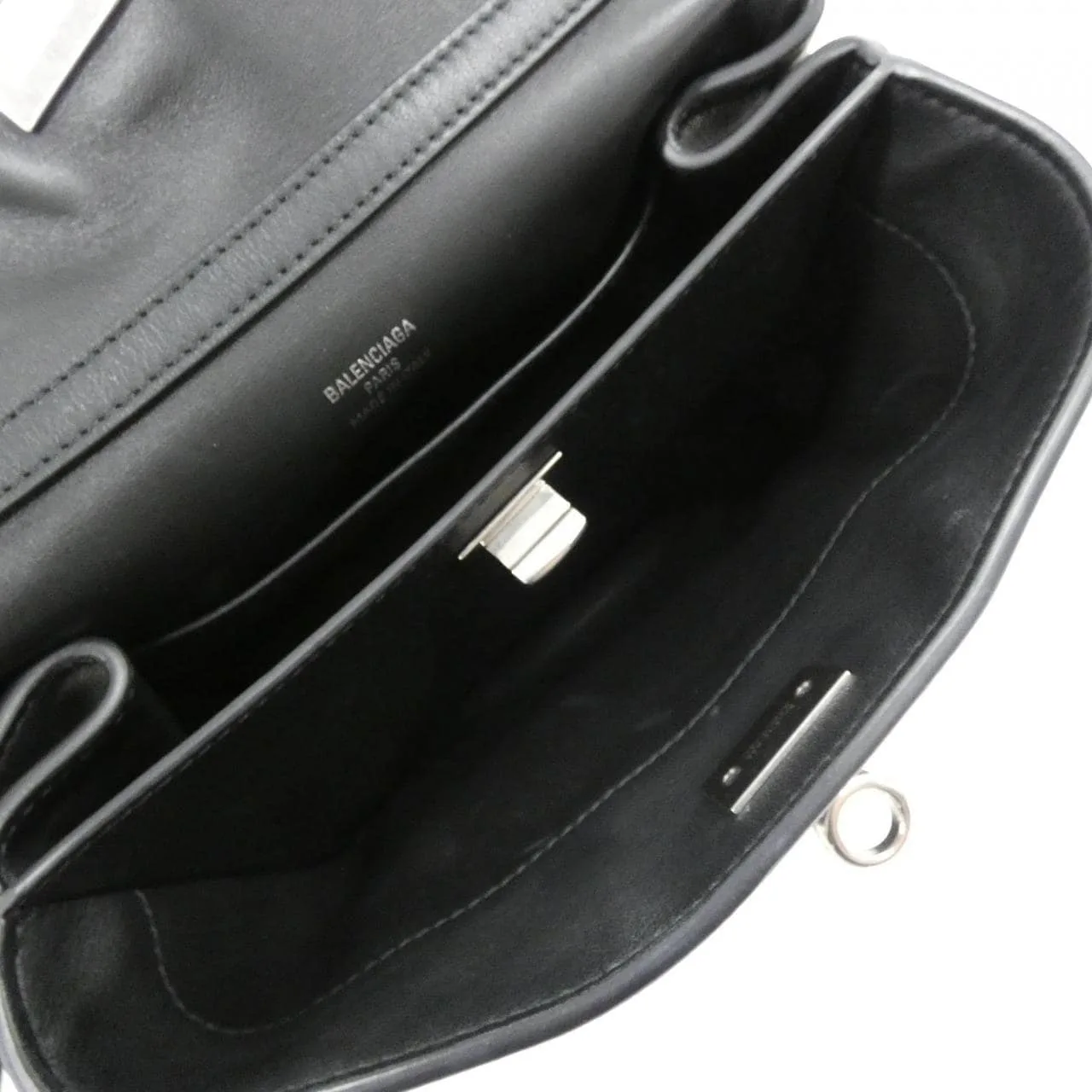 BALENCIAGA Rodeo 795456 2AA4U Handbag Black Rank A - Thumbnail 9