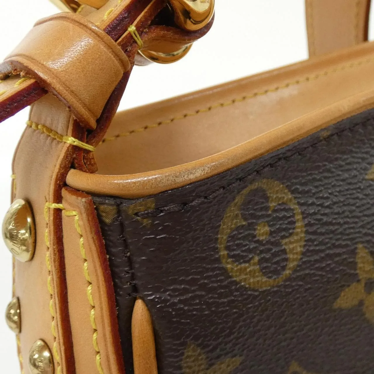 LOUIS VUITTON M40045 Shoulder Monogram Black Monogram Rank A - Thumbnail 4