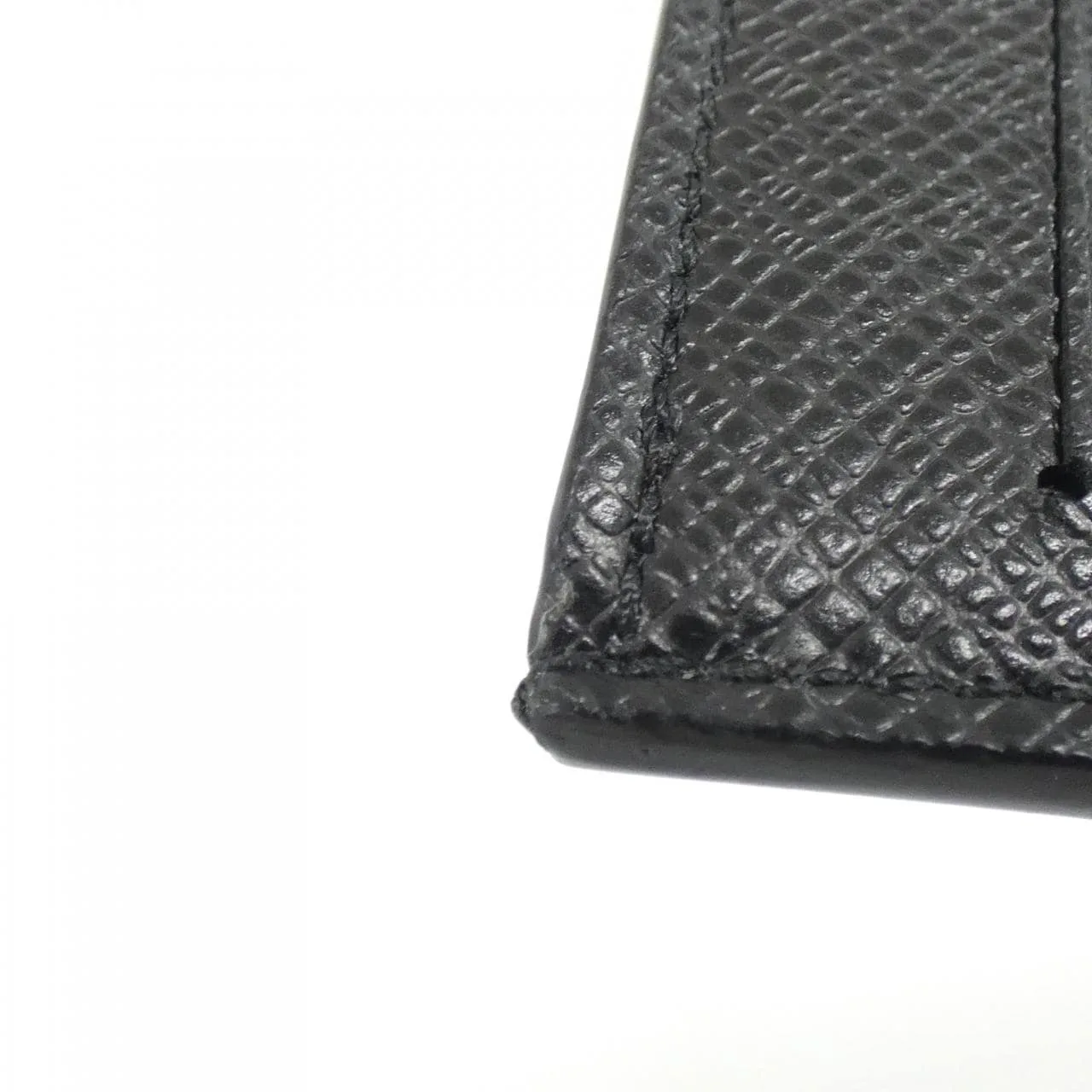 LOUIS VUITTON M30271 Coin Case Canvas 黑色 帆布 中古品A - 縮圖 3