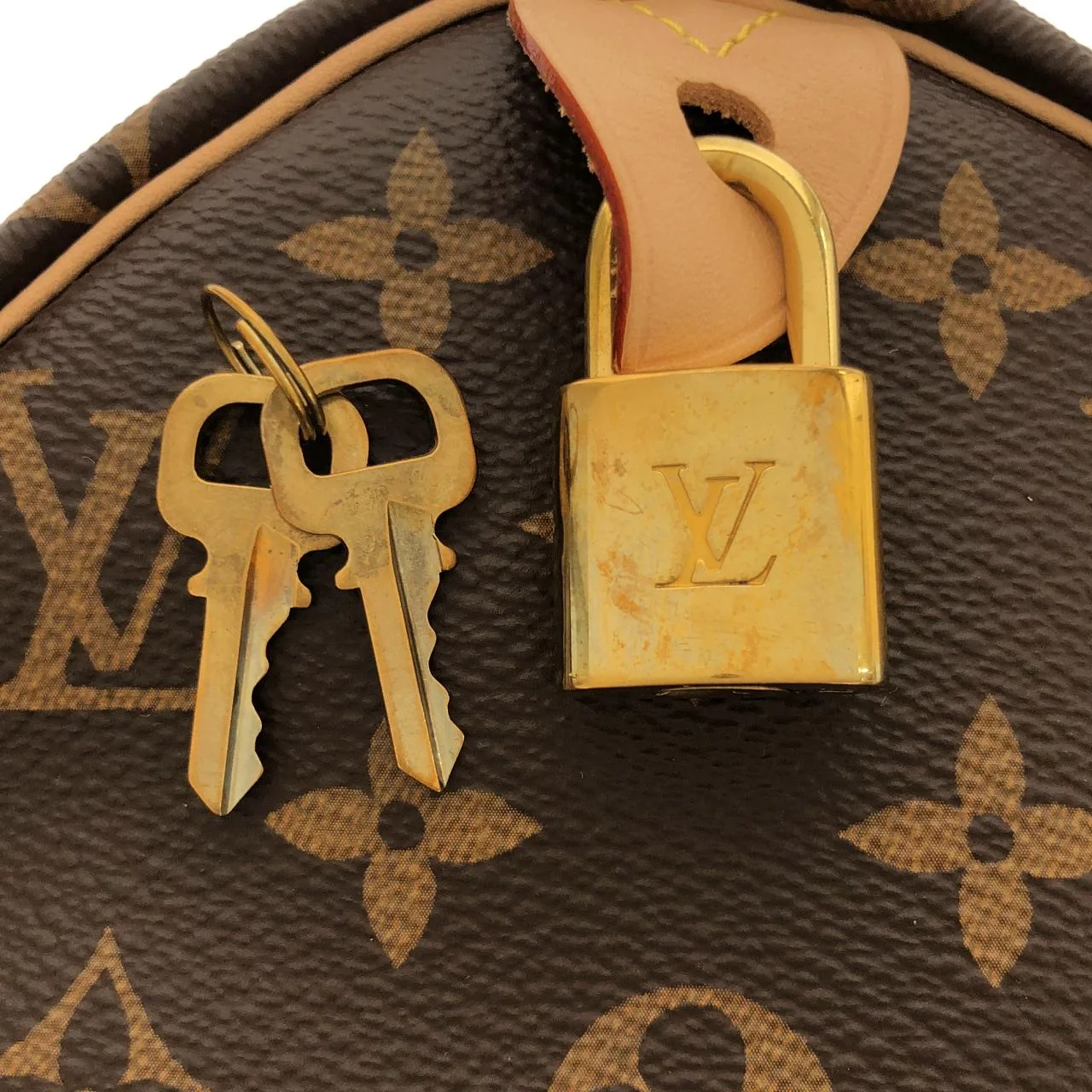LOUIS VUITTON Speedy M41109 波士頓包 Monogram 黑色 Monogram 中古品A - 縮圖 3