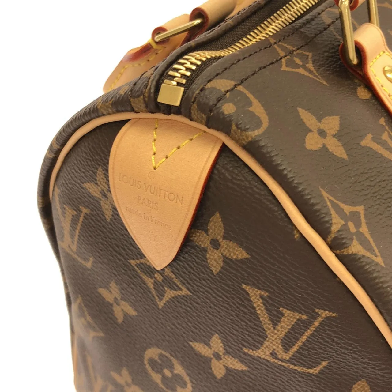 LOUIS VUITTON Speedy M41109 波士頓包 Monogram 黑色 Monogram 中古品A - 縮圖 4