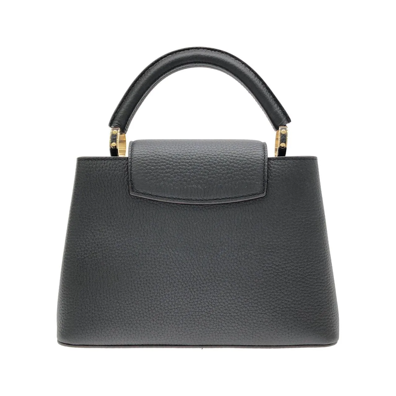 LOUIS VUITTON Capucines M94755 手提包 黑色 中古品A - 縮圖 2