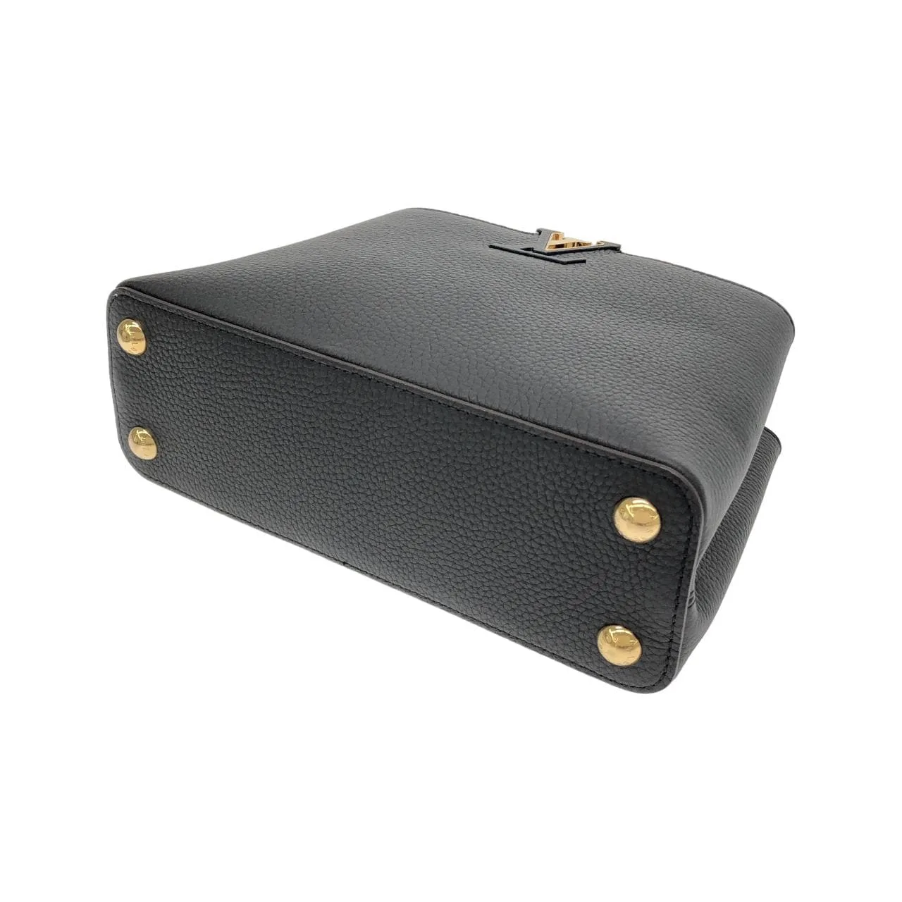LOUIS VUITTON Capucines M94755 手提包 黑色 中古品A - 縮圖 3