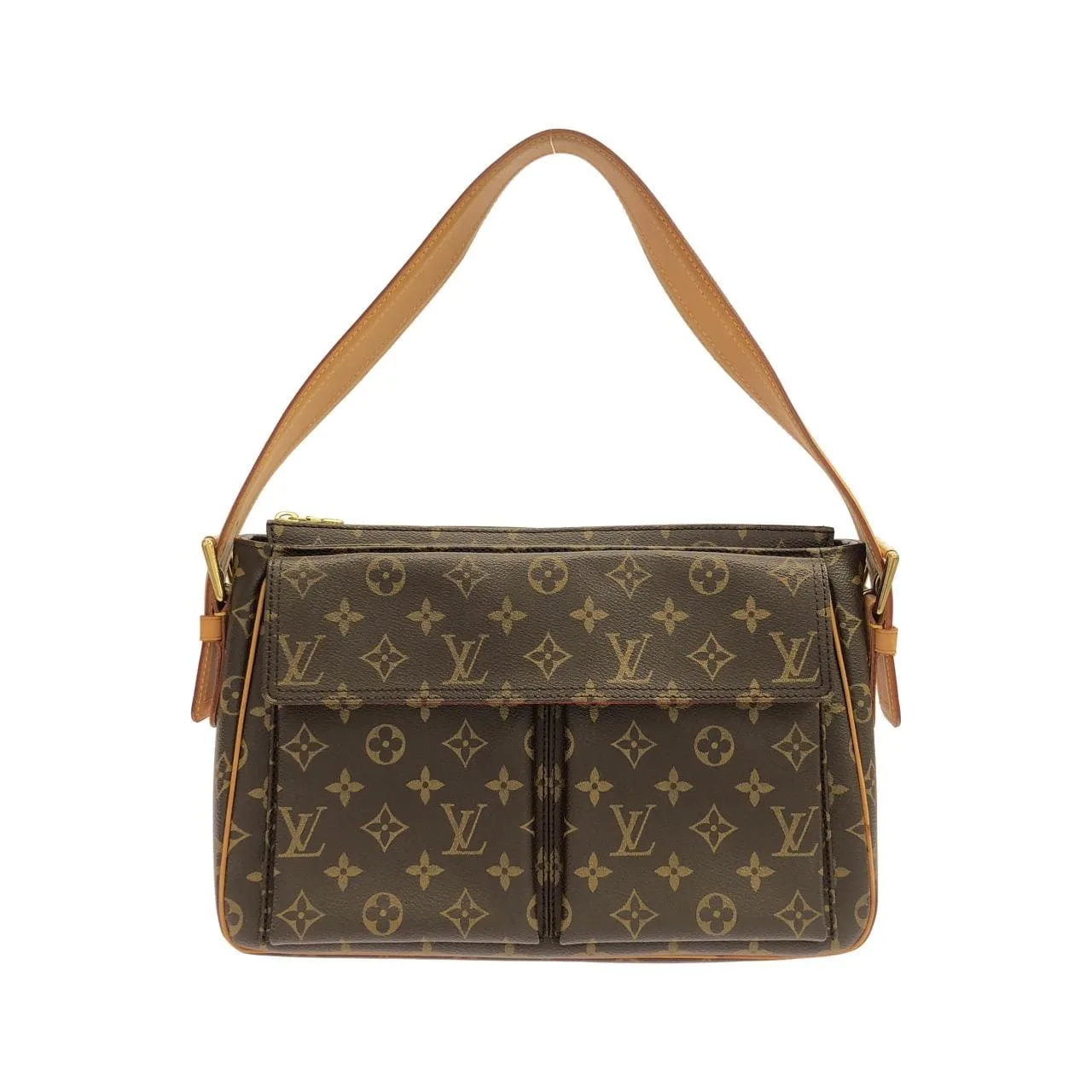 LOUIS VUITTON Viva Cité M51163 Shoulder Monogram Black