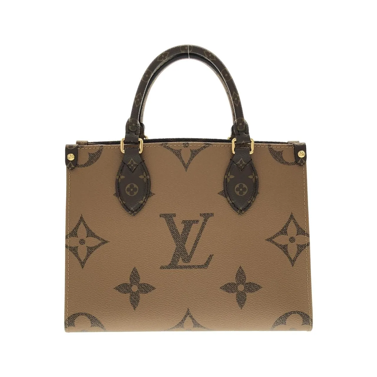 LOUIS VUITTON OnTheGo M46373 Handbag Monogram Black Monogram Rank A - Thumbnail 2