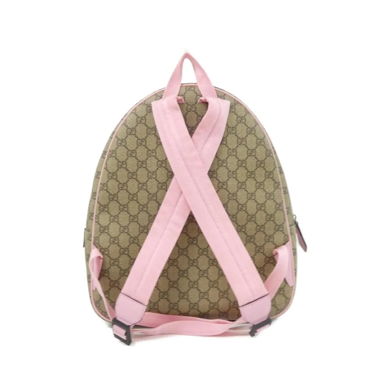 GUCCI 433578 22EBN 背包 帆布 黑色 帆布 中古品A - 縮圖 2