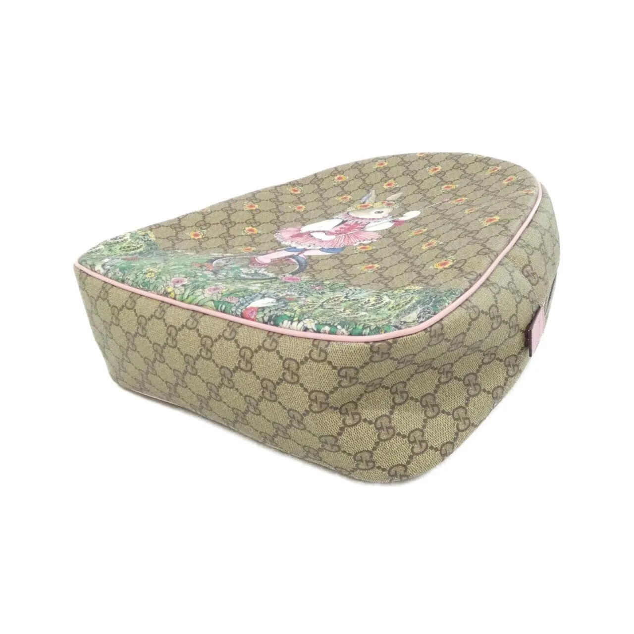 GUCCI 433578 22EBN 背包 帆布 黑色 帆布 中古品A - 縮圖 3
