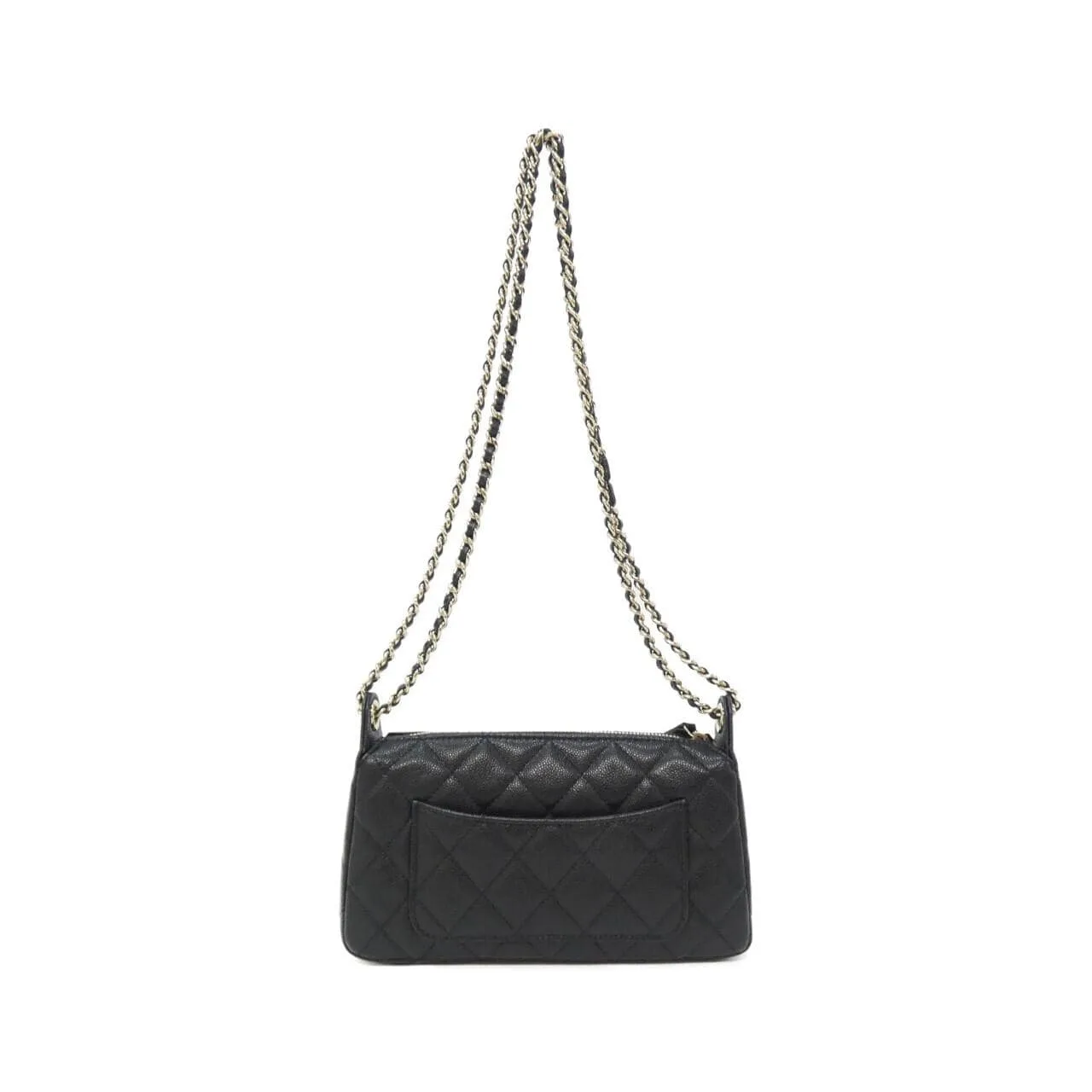 CHANEL Timeless Classic AP4704 Wallet Grained Calfskin Black Grained Calfskin Rank A - Thumbnail 2