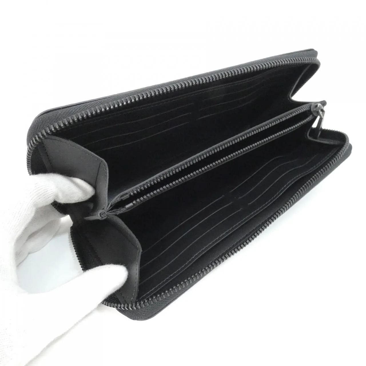 LOUIS VUITTON M28048 Wallet Monogram Black Monogram Rank A - Thumbnail 3