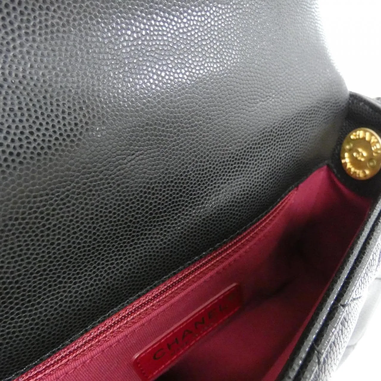 CHANEL Chanel 22 AS3369 肩背包 魚子醬皮