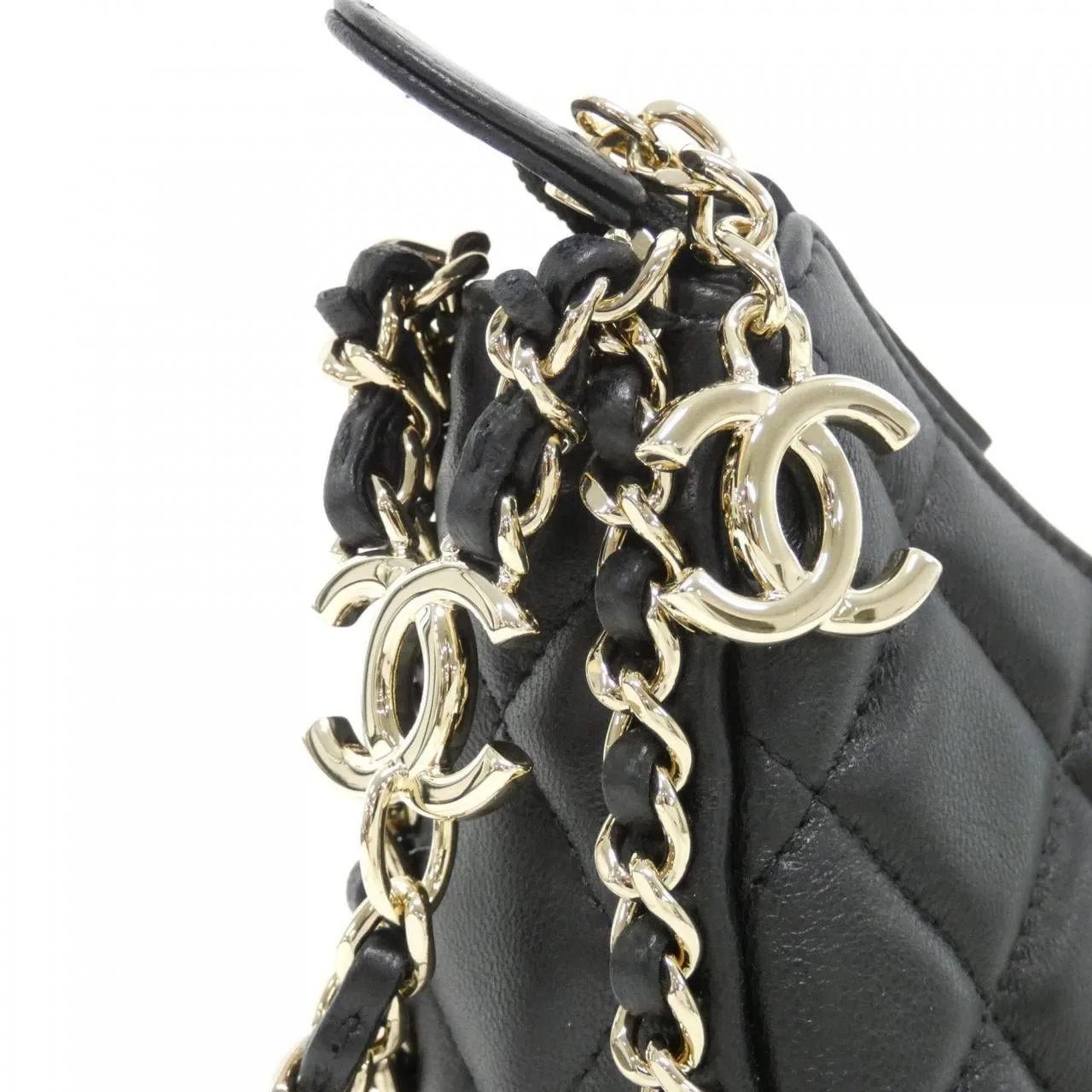 CHANEL Chanel 22 AS3917 肩背包 羊皮 黑色 羊皮 中古品A - 縮圖 6
