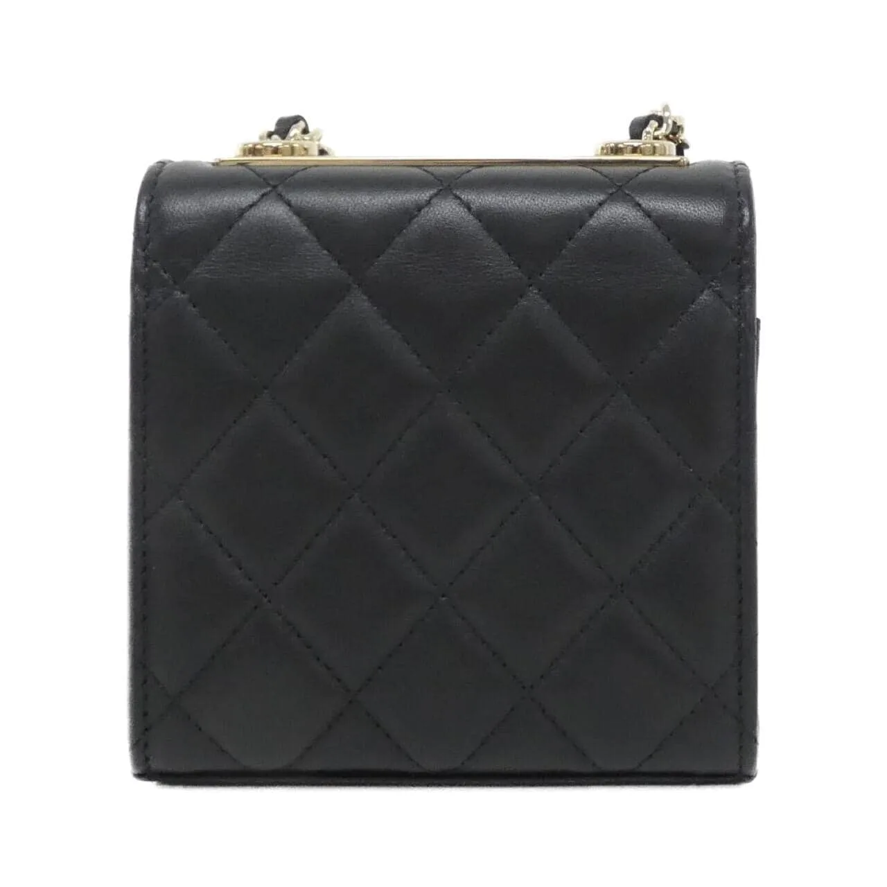 CHANEL 81633 肩背包 羊皮 黑色 羊皮 中古品A - 縮圖 2